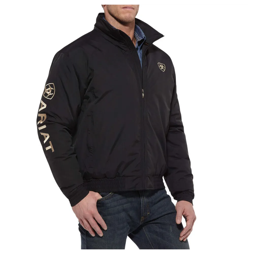 10009945 Ariat Men's Insulated Team Logo Carry Conceal Jacket - Black