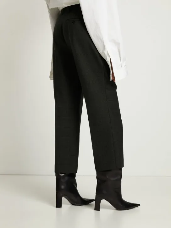 Balenciaga   Wool cropped pants 