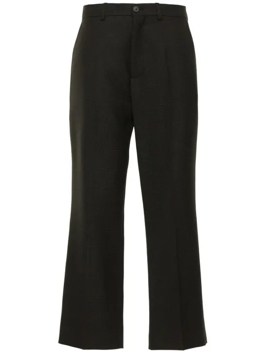 Balenciaga   Wool cropped pants 