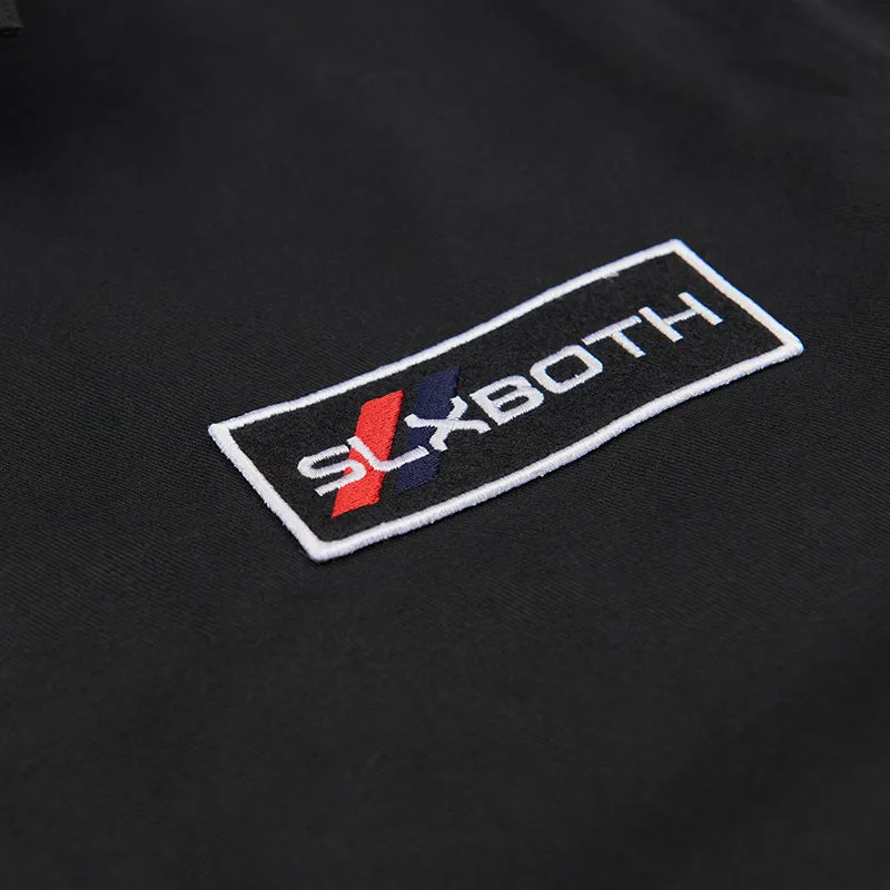 both X SECOND LAYER-LS BLOUSON-BLACK