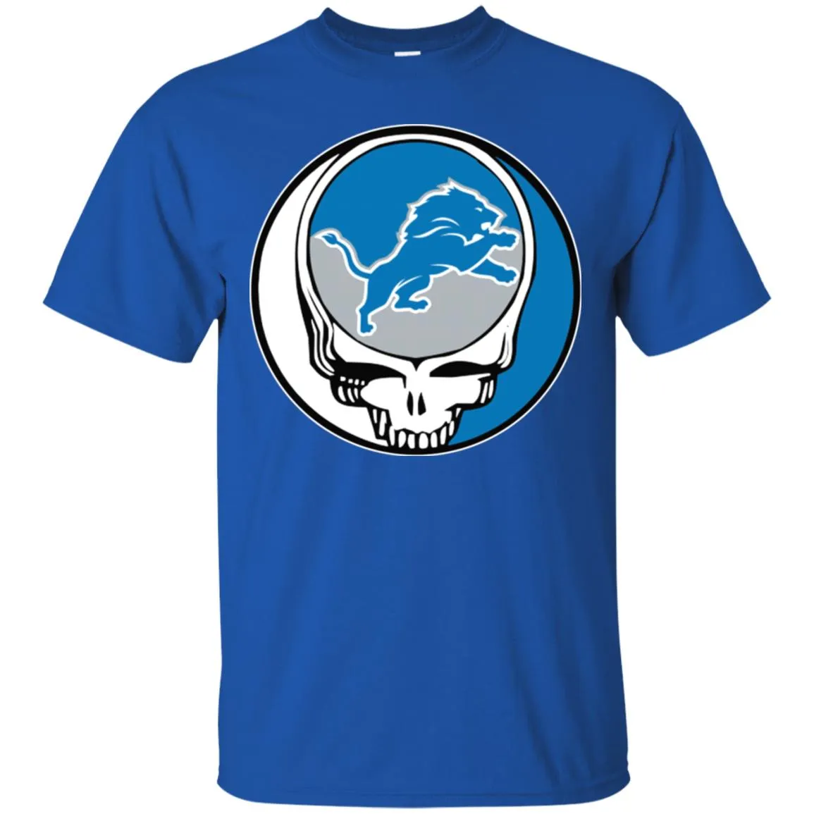 Detroit Lions Grateful Dead Steal Your Face Football Nfl Shirts