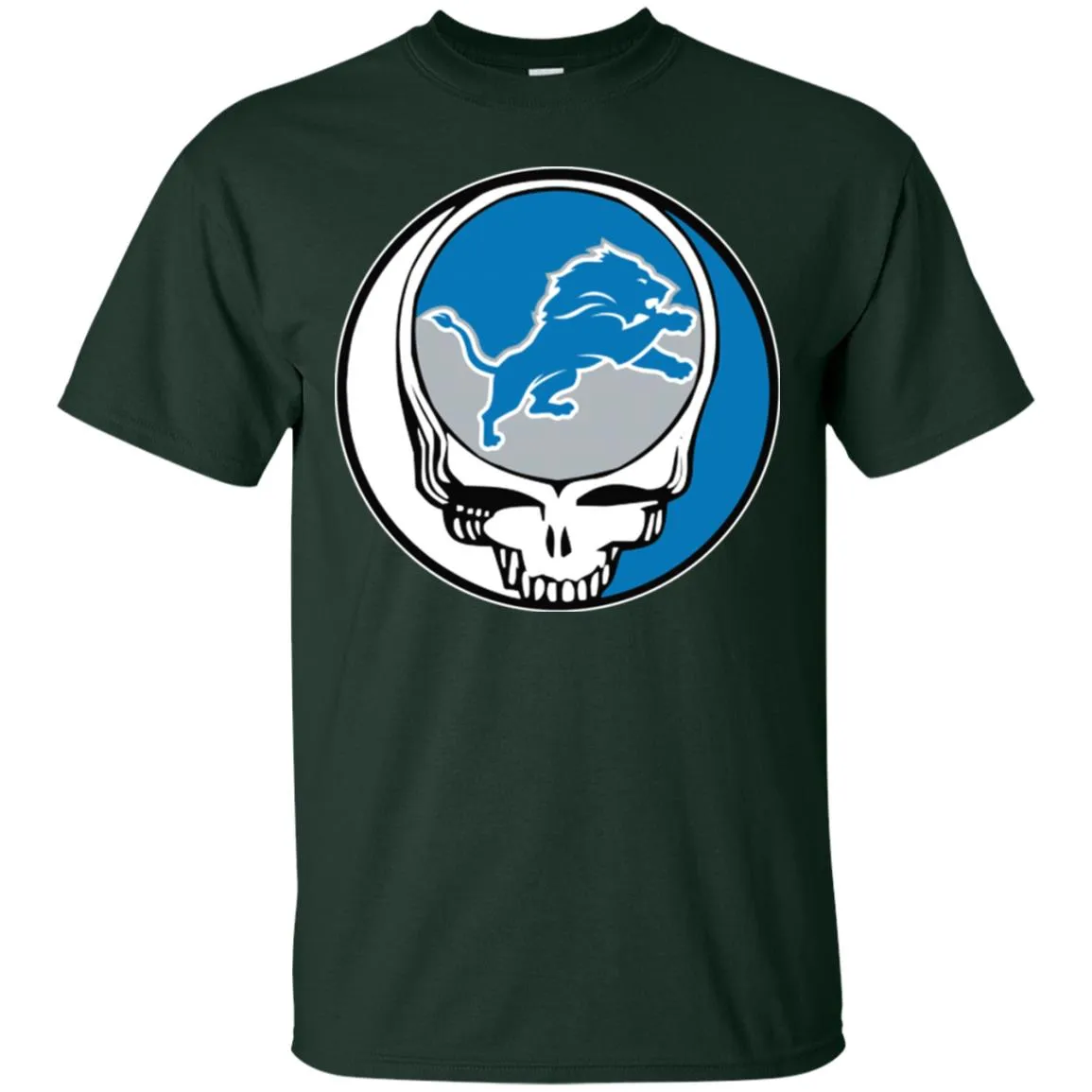 Detroit Lions Grateful Dead Steal Your Face Football Nfl Shirts
