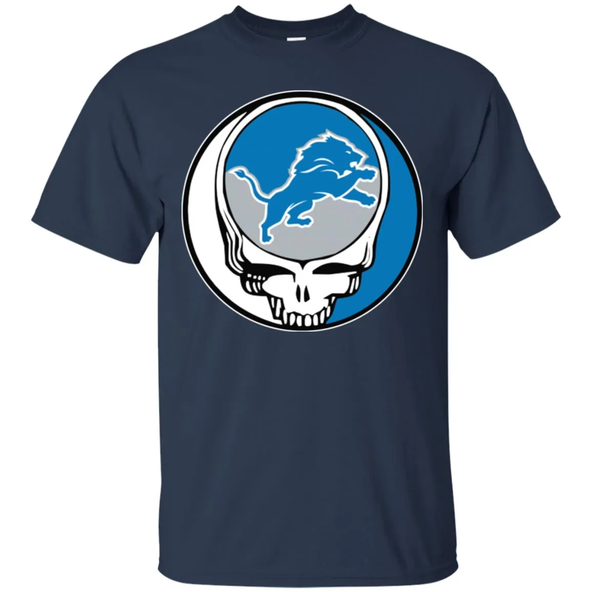 Detroit Lions Grateful Dead Steal Your Face Football Nfl Shirts