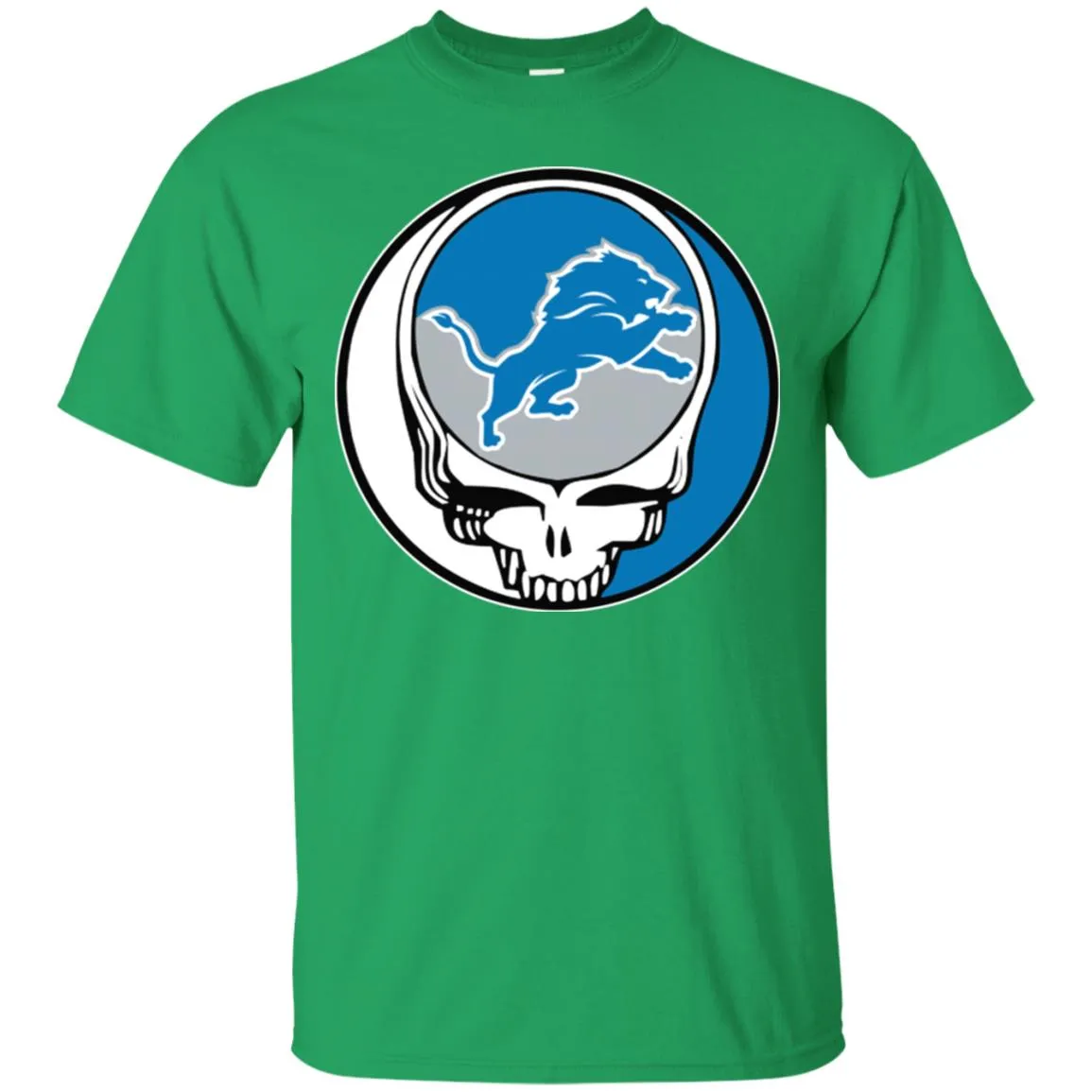 Detroit Lions Grateful Dead Steal Your Face Football Nfl Shirts
