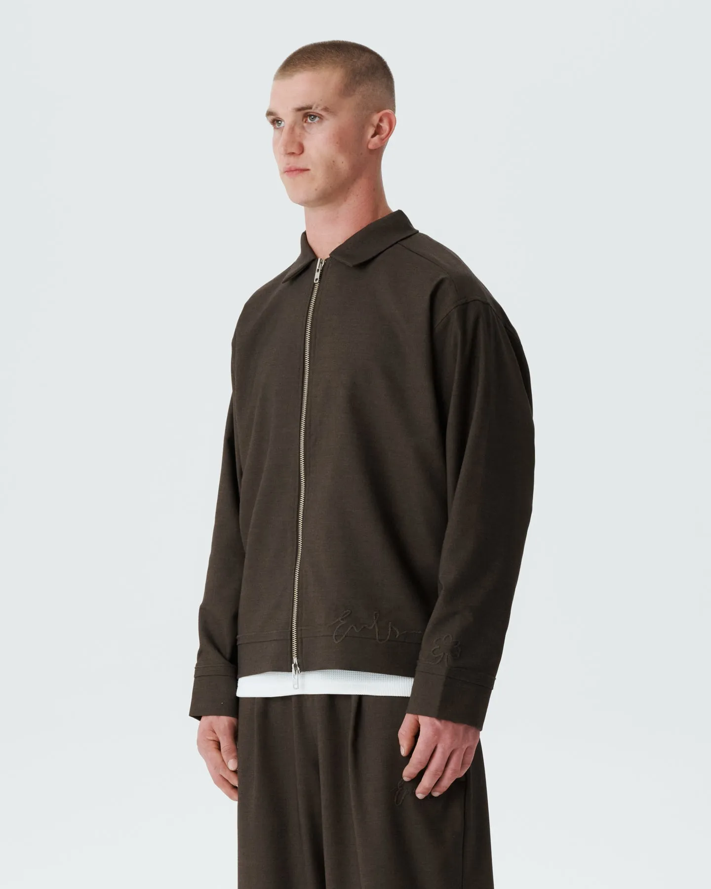 Family Blouson - Brown