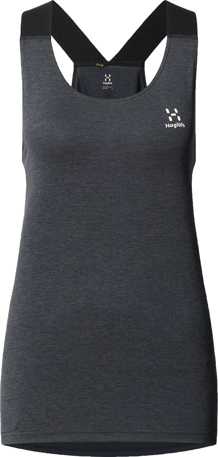 Haglöfs Women&#x27;s Ridge Tank True Black | Buy Haglöfs Women&#x27;s Ridge Tank True Black here | Outnorth