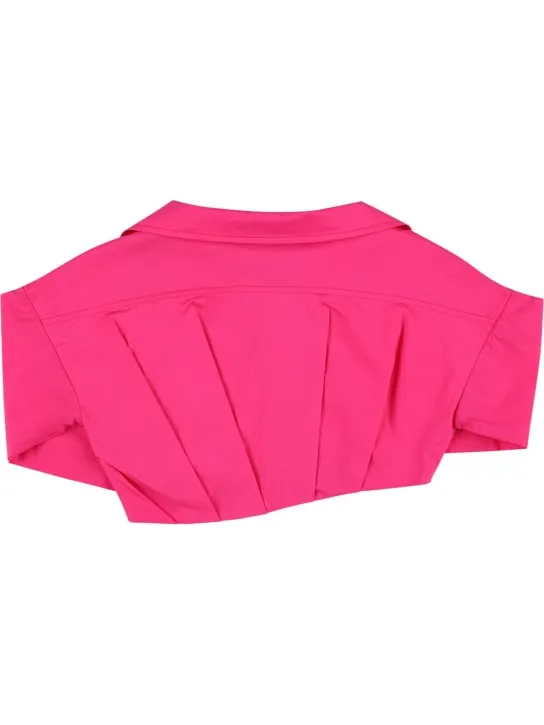 Jacquemus   Cropped cotton shirt 