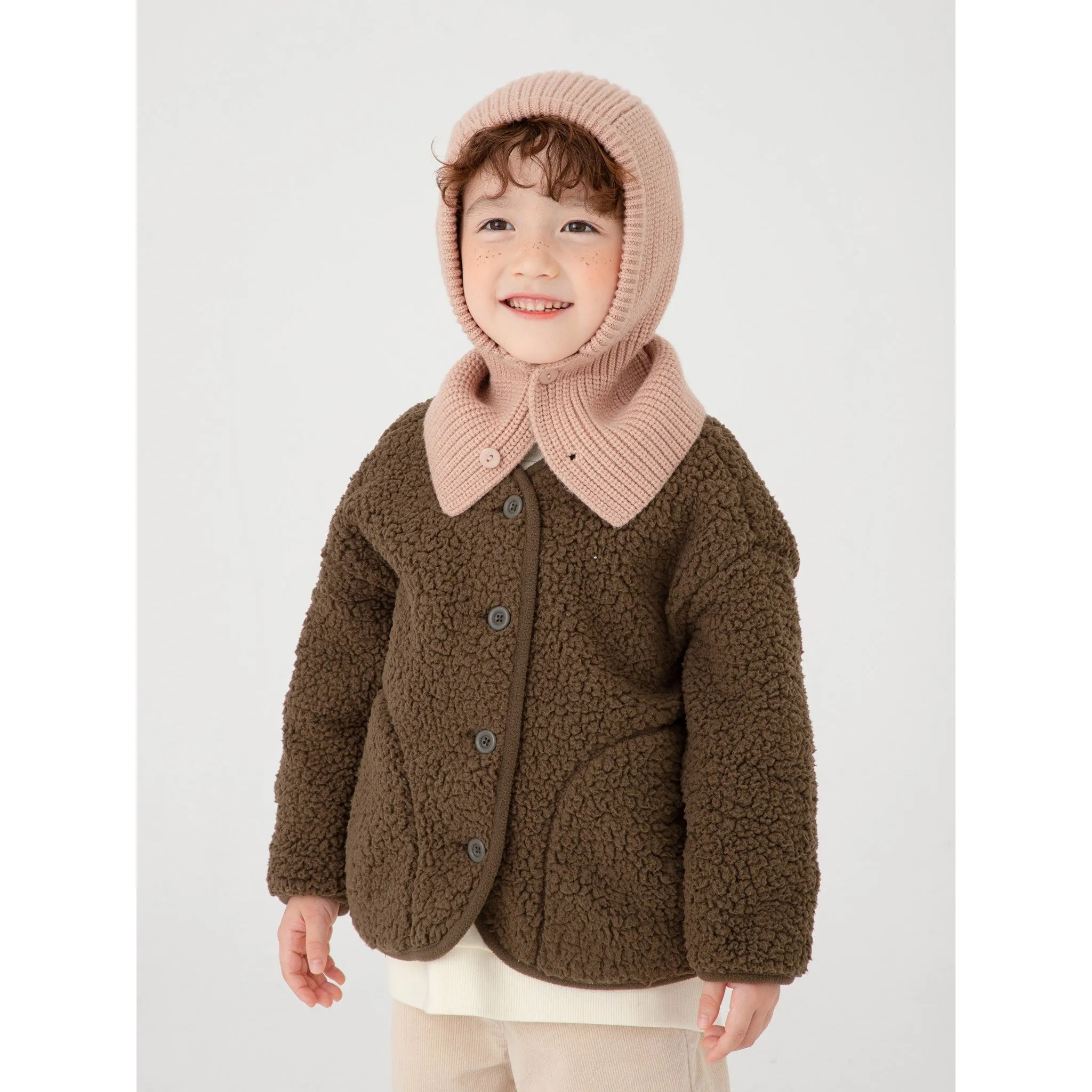 Lolitree Kids Warm Balaclava Button Neck Warmer - Muffler/Scarf - 🏆 #14 - Maternity/Baby/Kids - Best of December