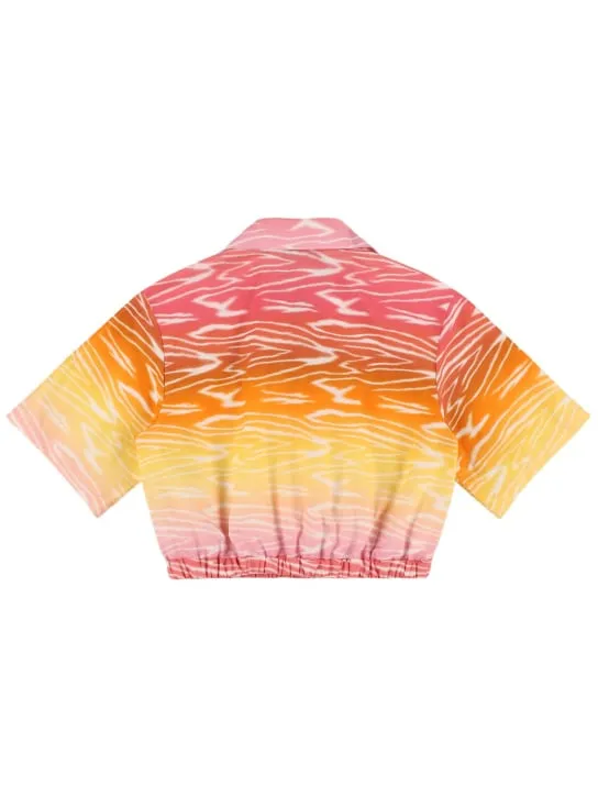 Missoni   Cotton poplin cropped shirt 