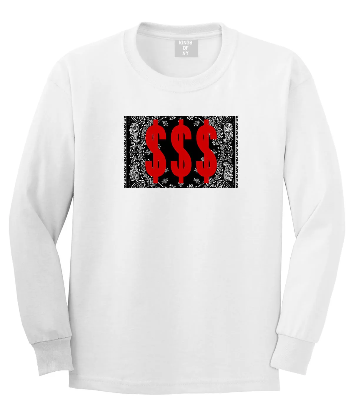 Money Bandana Gang Long Sleeve T-Shirt