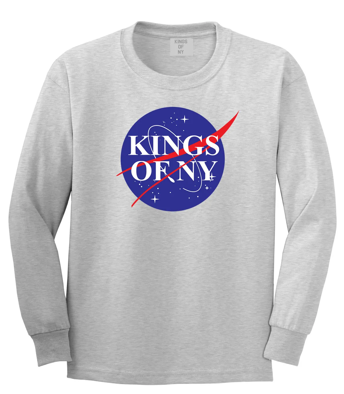Nasa Kings Of NY Logo Long Sleeve T-Shirt