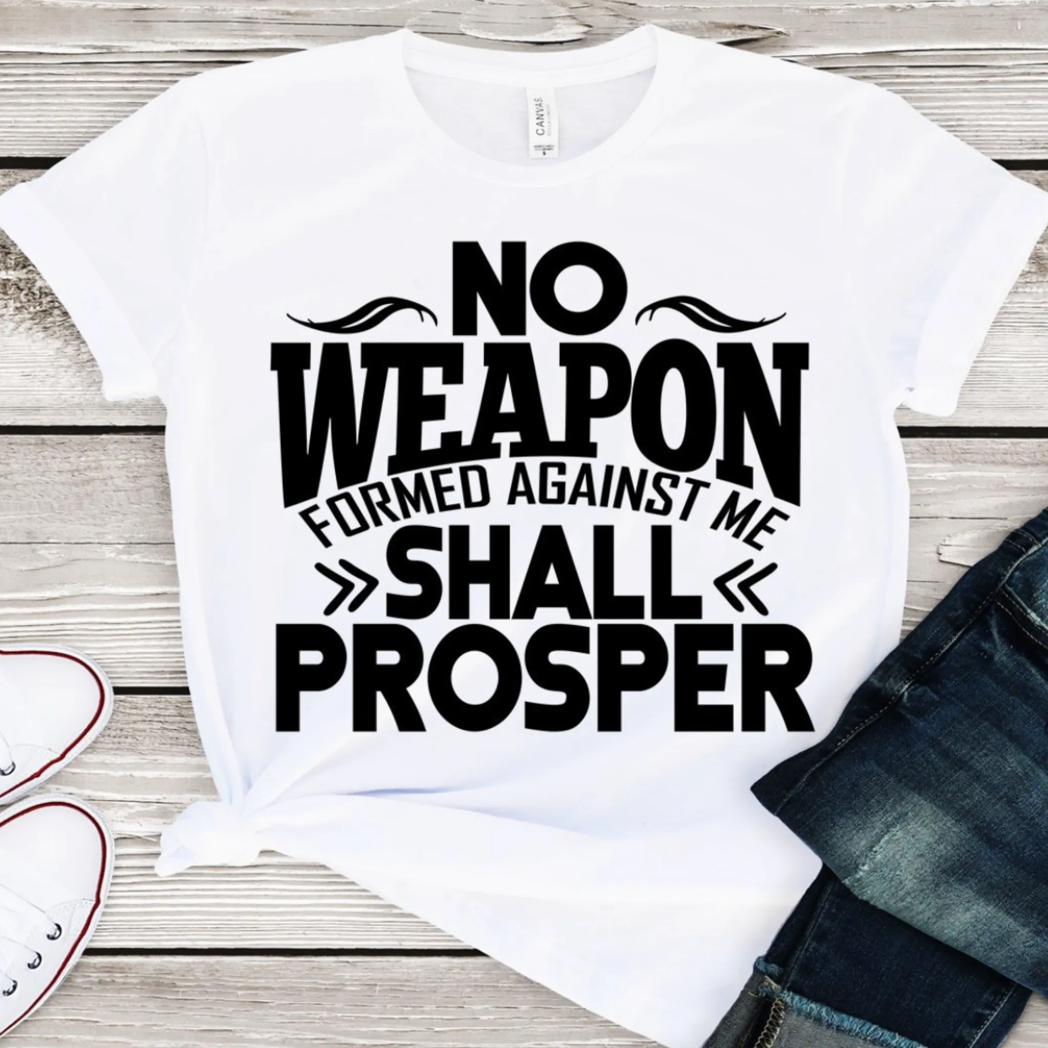 No Weapon Graphic T-shirt