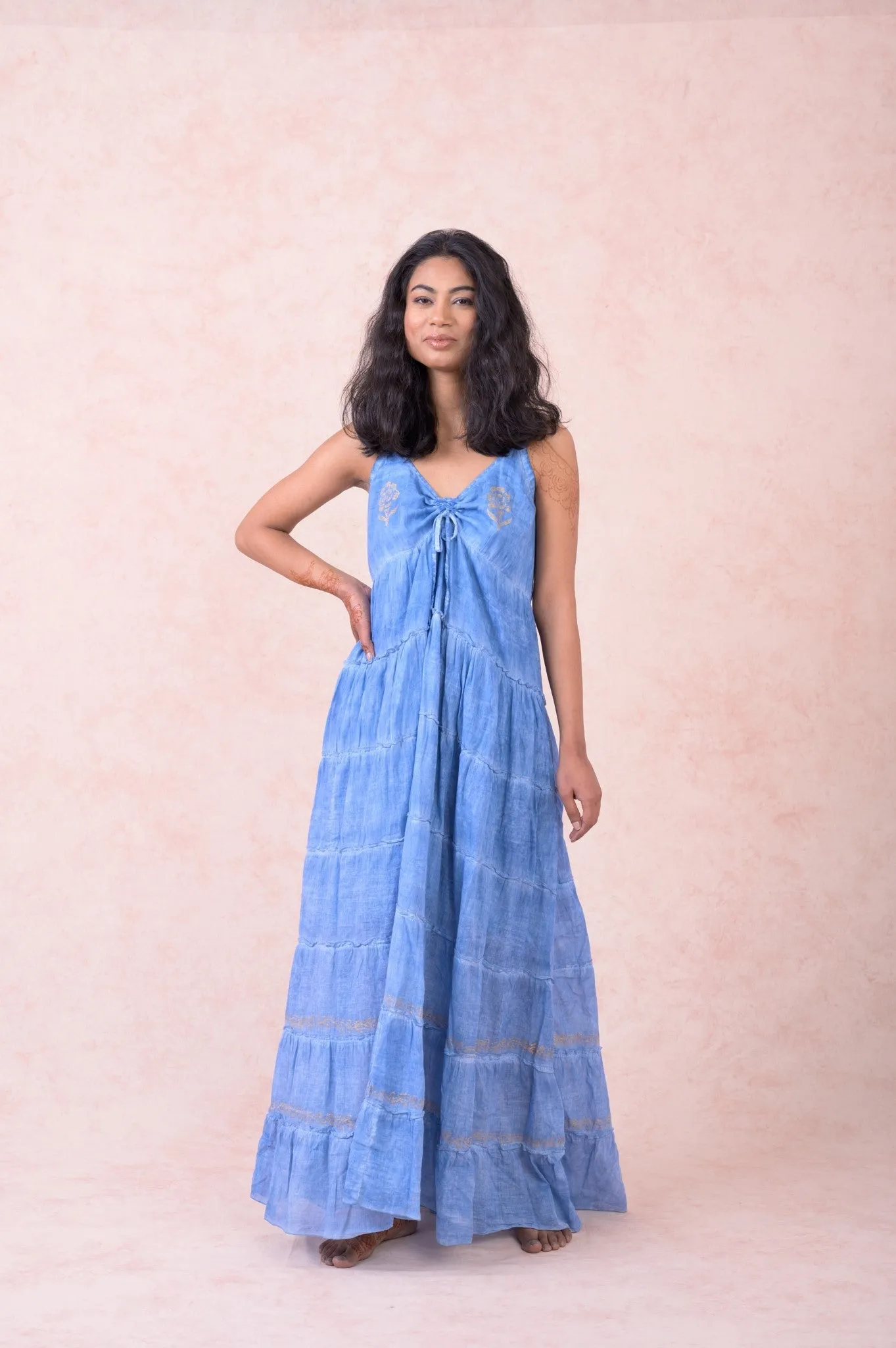 Rhea Layer Dye Dress