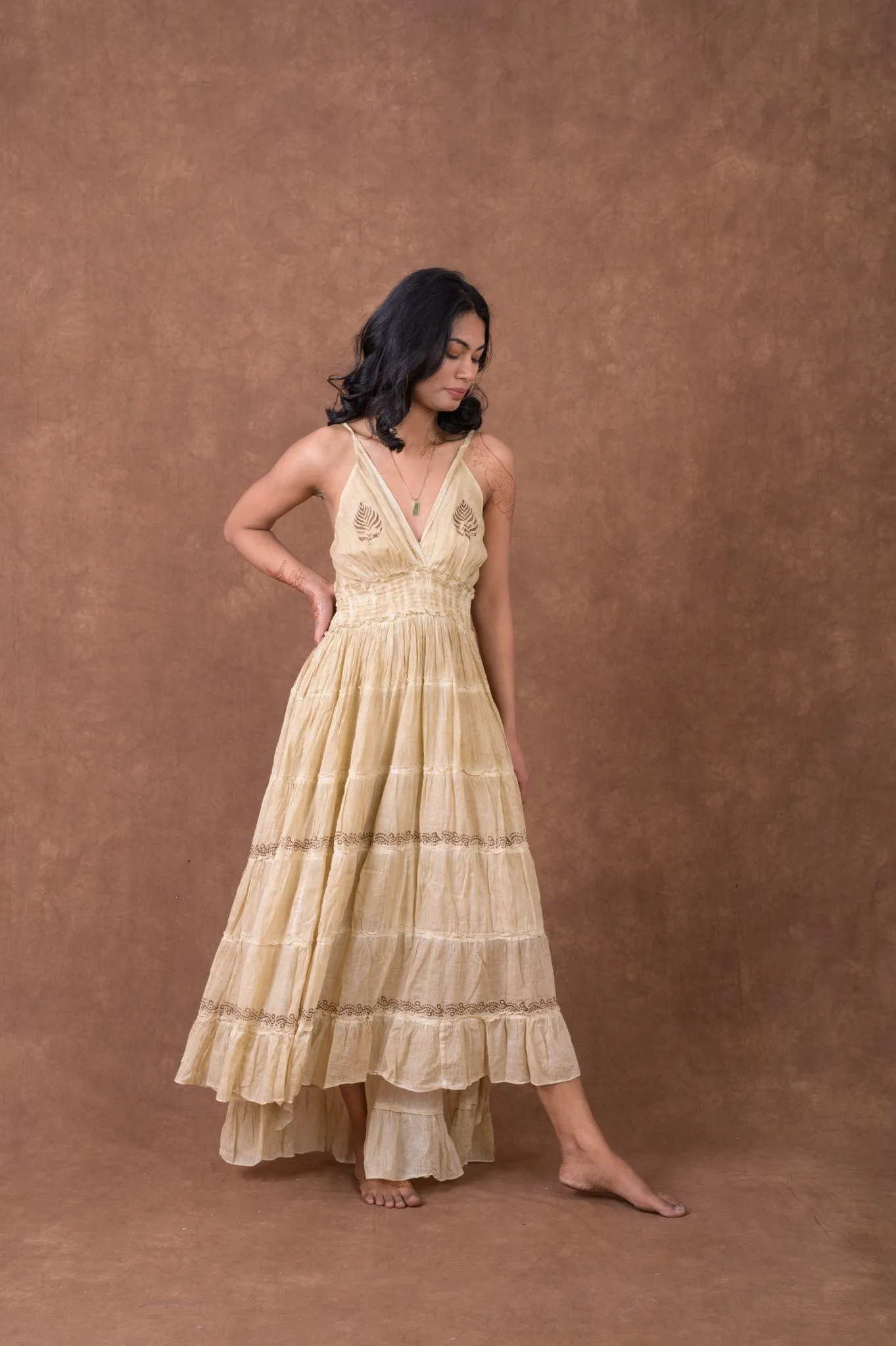 Rhea Layer Dye Dress