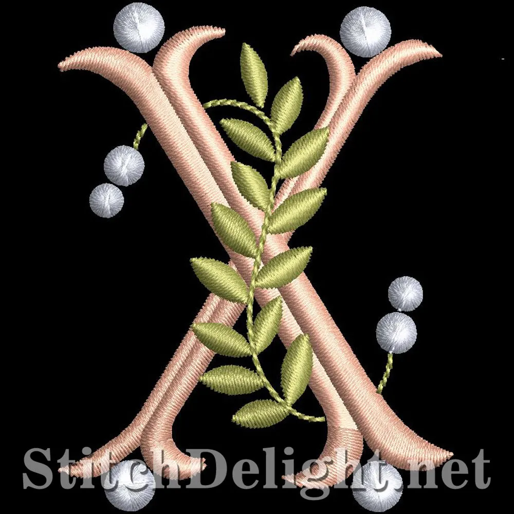 SDS0793 Leafy Font X