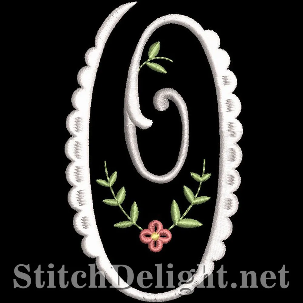 SDS0794 Lace Font O