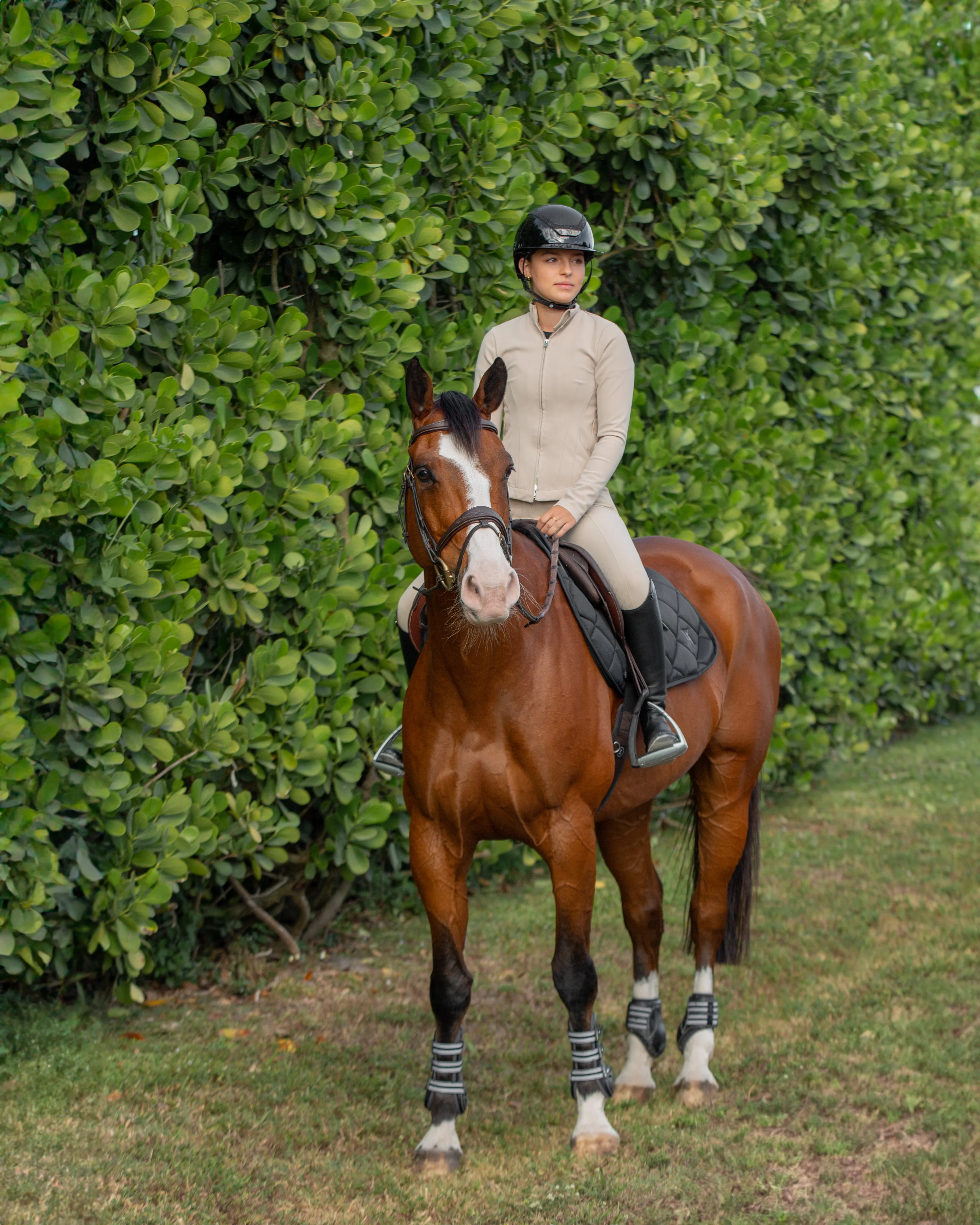 Signature Riding Jacket Tan
