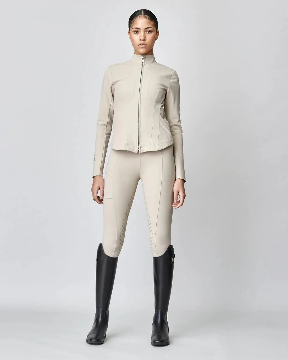 Signature Riding Jacket Tan