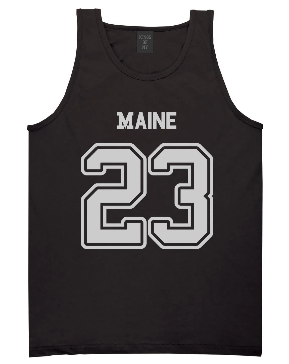 Sport Style Maine 23 Team State Jersey Mens Tank Top
