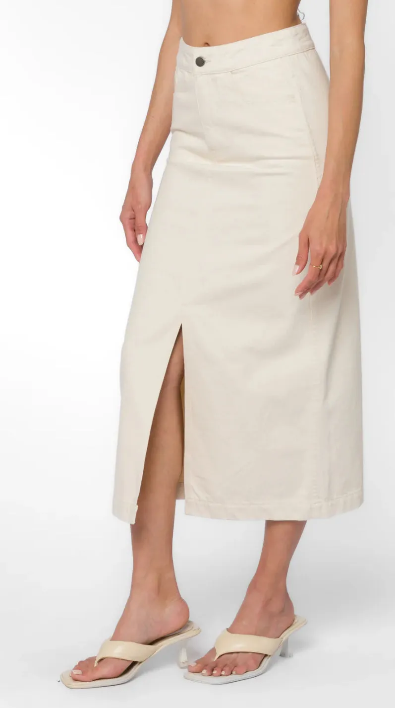 VELVET HEART PAULINA IVORY SKIRT